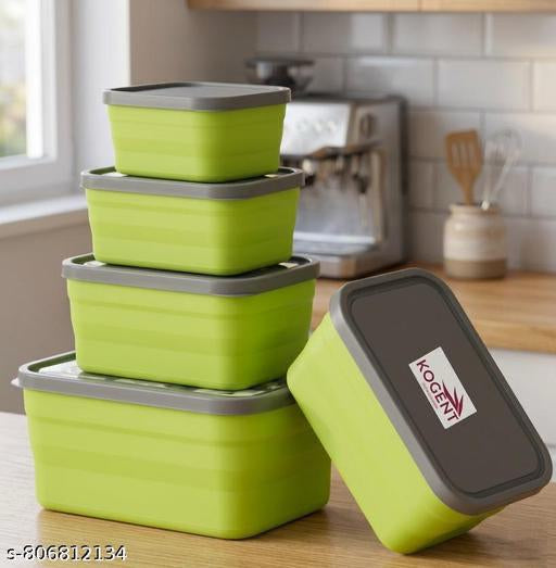 Food Storage Containers For kitchen , Freeze- set of 5