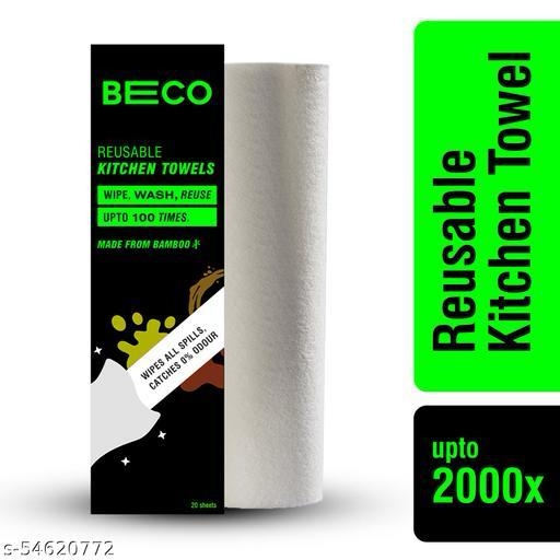 Beco Eco-Friendly Reusable Kitchen Towel Roll - 20 Sheets